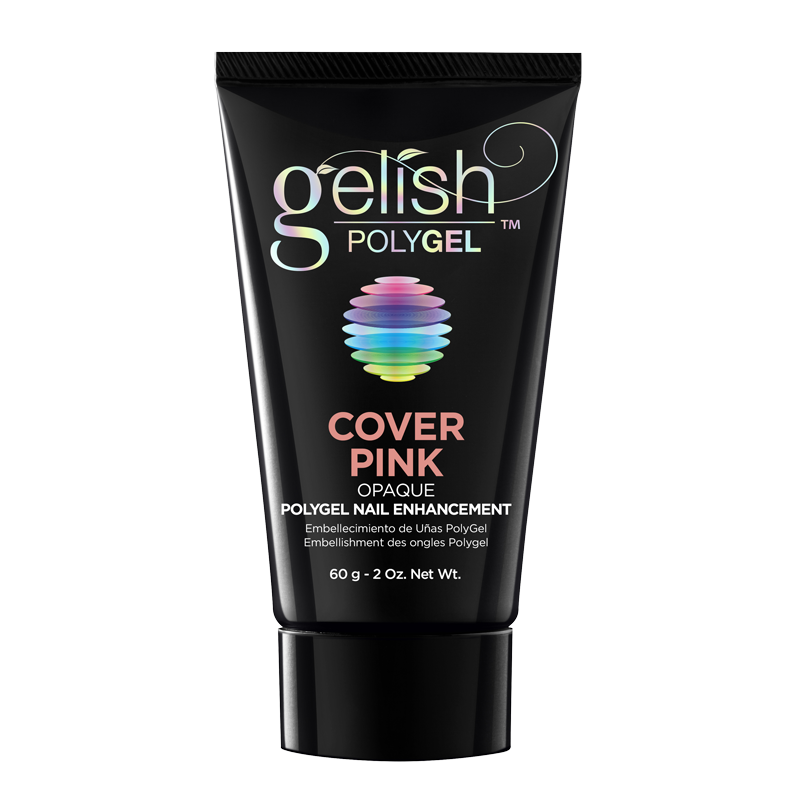Gelish Polygel Cover Pink – gel de construction opaque professionnel pour ongles