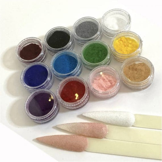 fibre velours nail art