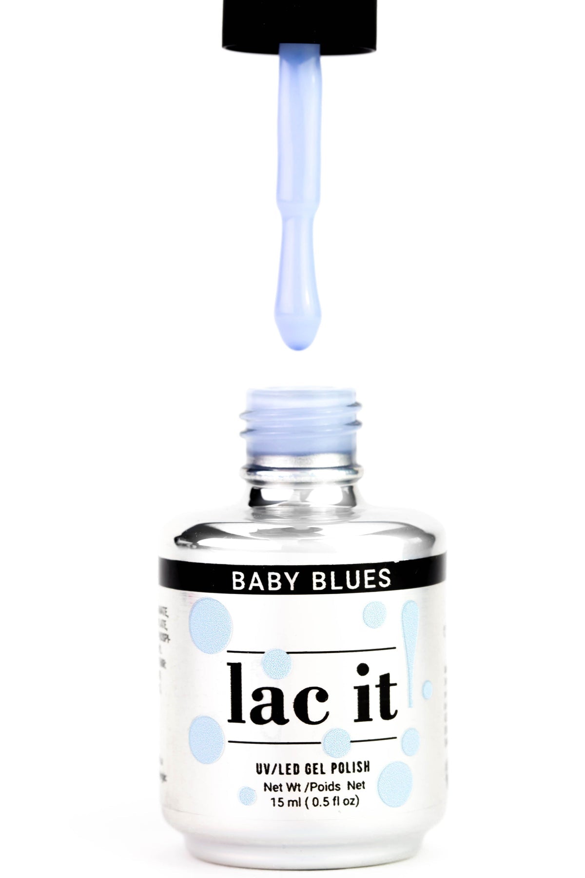 Ce vernis gel professionnel, disponible en plusieurs teintes tendances, s’applique facilement et assure une couleur intense sans écaillage jusqu’à 3 semaines. BABY BLUES