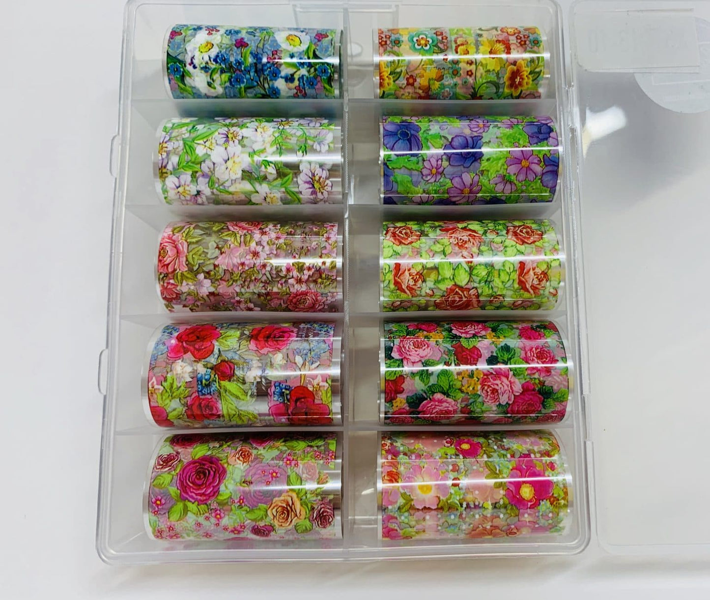 Foils de Transfert – Décorations Nail Art (différentes teintes)