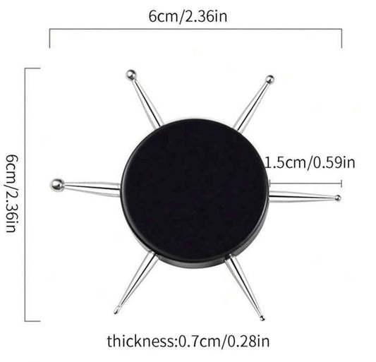 Outil de Peinture 6 en 1 pour Ongles – Multifonction Nail Art