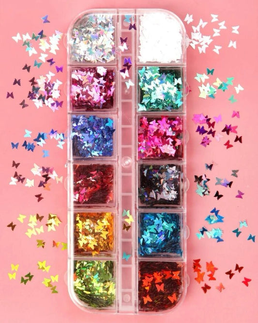 Papillons décoratifs pour Nail Art – Décorations d’ongles