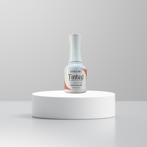 Tinted Rubber Top Coat 2-en-1 – Couleur et finition brillante pour ongles